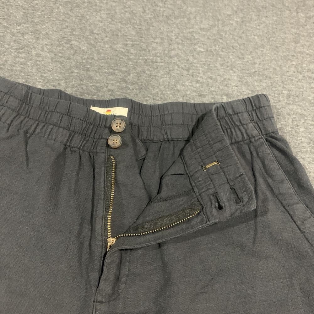 Marine Layer Elle Relaxed Crop Pant Women's Elastic Waist 98% COTTON - Size M - Picture 10 of 14